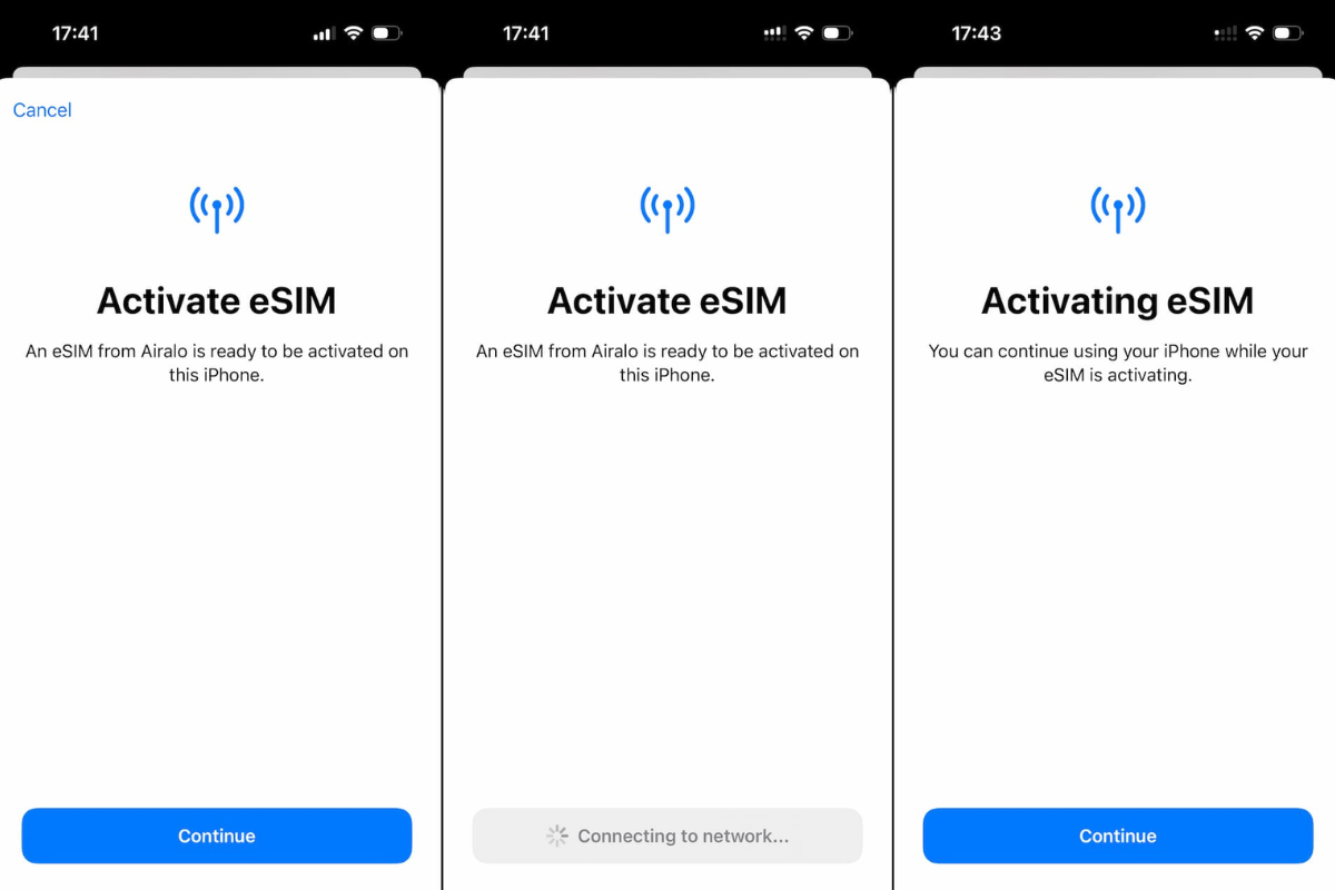 How to activate eSIM